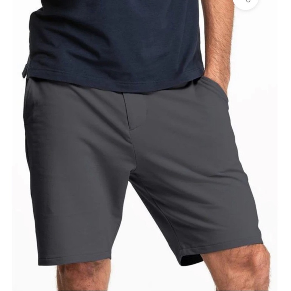 Swet Tailor Men's The Everyday Chino Short in Gray Waist Size 30 NWT